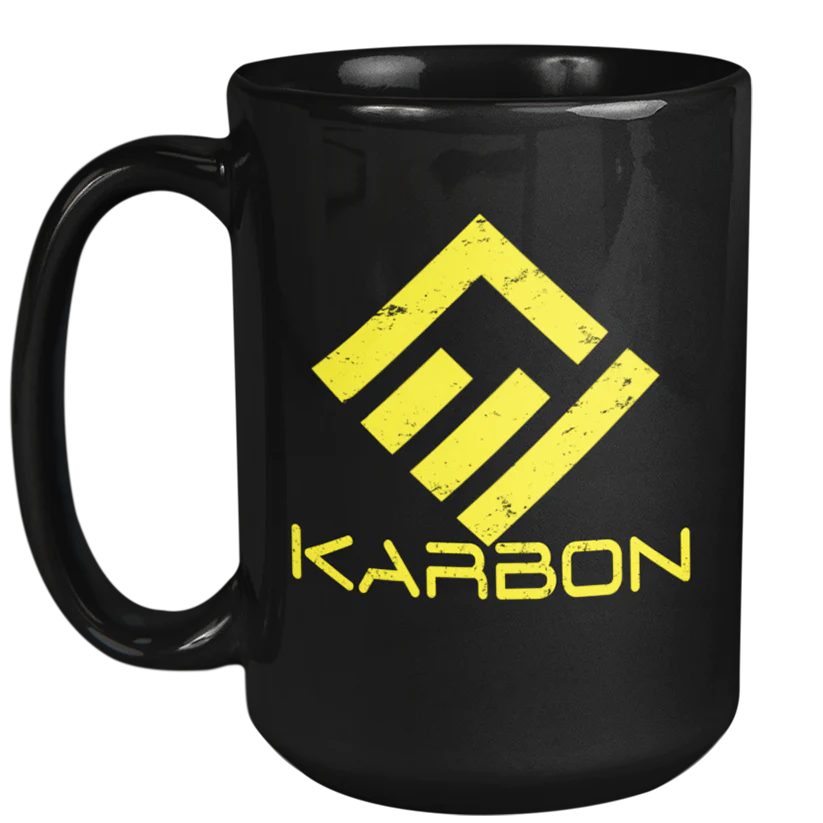 Karbon Diamond Coffee Cup